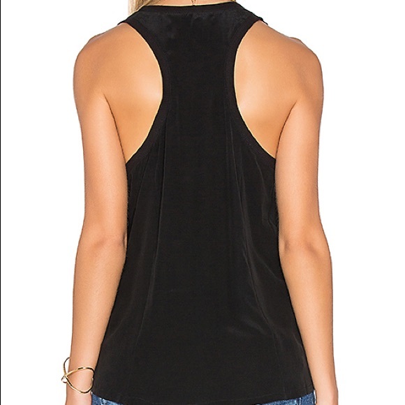 ❤️ Joie Alicia Tank in Caviar - Picture 3 of 4